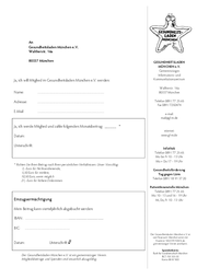 Mitgliedsantrag